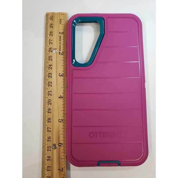 OtterBox Galaxy S23 Plus (Only) - Defender Series Case - Canyon Sun (Pink) - Picture 10 of 11
